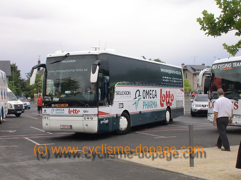 Bus Omega Pharma Lotto